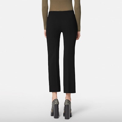 (W) VERSACE Seluar Potongan Kemasan Wool Hitam Tulen 10017291-A01798-1B000 Purchase (W) VERSACE Seluar Potongan Kemasan Wool Hitam Tulen 10017291-A01798-1B000