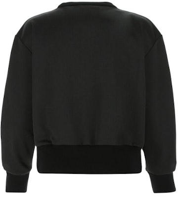 (W) 范思哲 黑色字母印花长袖卫衣 A884051-F00108-1P250 Lookbook (W) 范思哲 黑色字母印花长袖卫衣 A884051-F00108-1P250