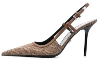 (Women) Versace Buckle Fashion Stiletto 'Brown' 1A07977-1011401_2N24P (Women) Versace Buckle Fashion Stiletto 'Brown' 1A07977-1011401_2N24P