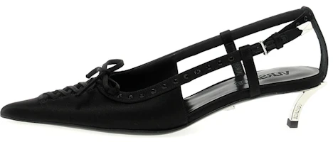 (Women) Versace Buckle Fashion Stiletto High Heels 'Black' 1007727-1A04185_1B00P (Women) Versace Buckle Fashion Stiletto High Heels 'Black' 1007727-1A04185_1B00P
