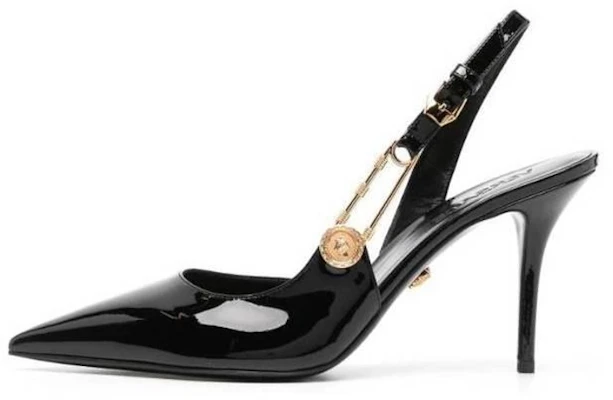 (W) Versace Boucle Escarpins à Talons Hauts Mode ''Noir'' D2VEDST5-91MKV_O41 Buy (W) Versace Boucle Escarpins à Talons Hauts Mode ''Noir'' D2VEDST5-91MKV_O41