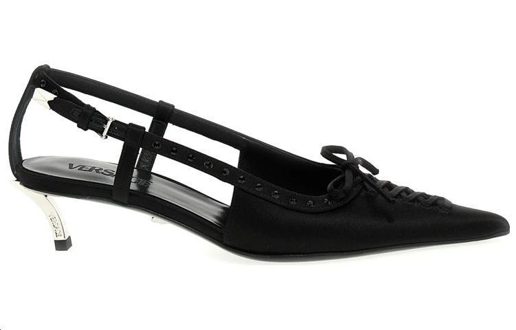 Order (W) Versace Gespsluiting Stiletto Hoge Hakken ''Zwart'' 1007727-1A04185_1B00P