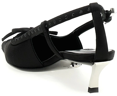 (W) Versace Gespsluiting Stiletto Hoge Hakken ''Zwart'' 1007727-1A04185_1B00P Lookbook (W) Versace Gespsluiting Stiletto Hoge Hakken ''Zwart'' 1007727-1A04185_1B00P