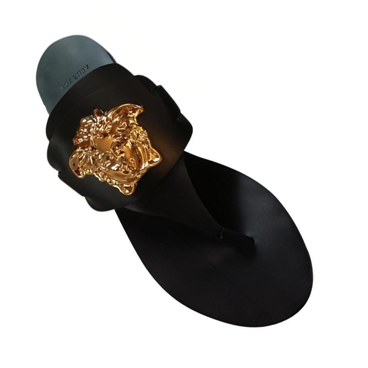 (W) Versace Casual Fashion Slide 'Black' 圖 2