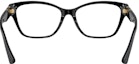 Purchase (Women) VERSACE Cat-Eye Acetate Optical Glasses for Women - Black with Logo Temples. VE3344GB1