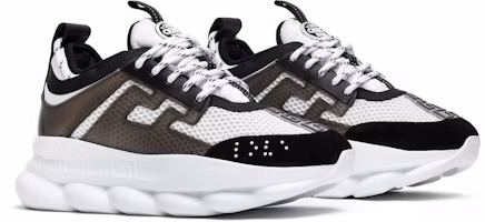 Cheap (W) Versace Chain Reaction 黑色鞋 DSR705G-D7CTG-DNW