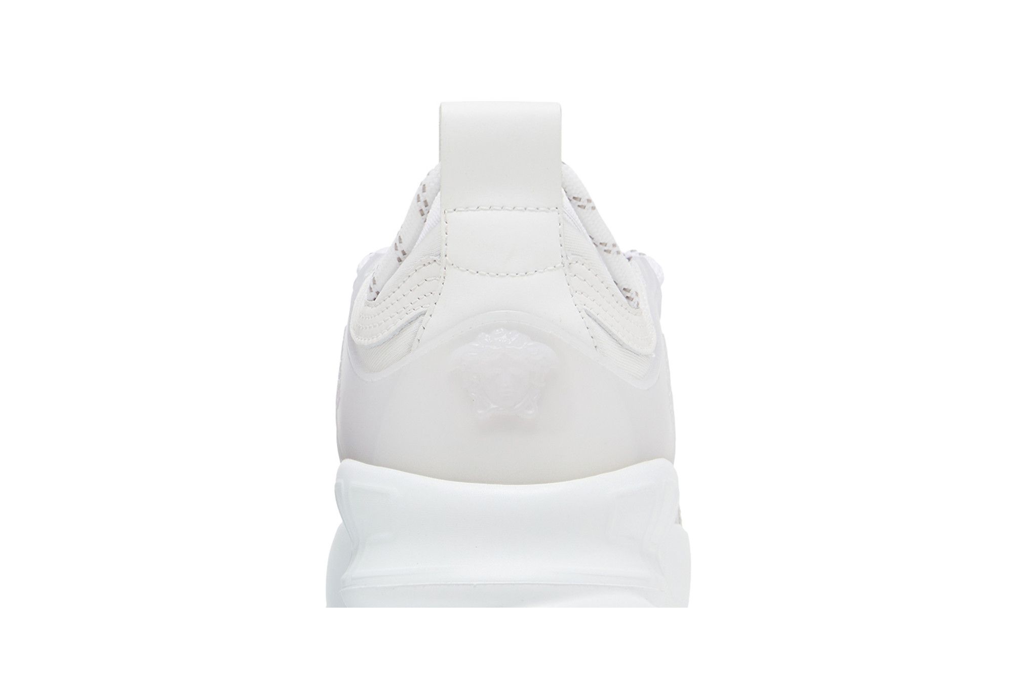 Sizing (W) Versace Chain Reaction 'Blanco' DSR705G-D7CTG-D01