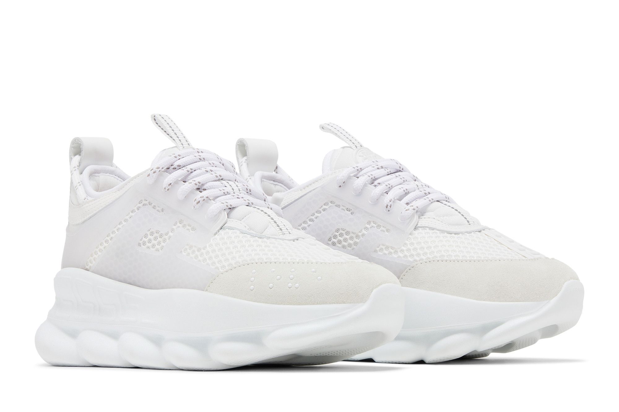 Cheap (W) Versace Chain Reaction 'Blanco' DSR705G-D7CTG-D01