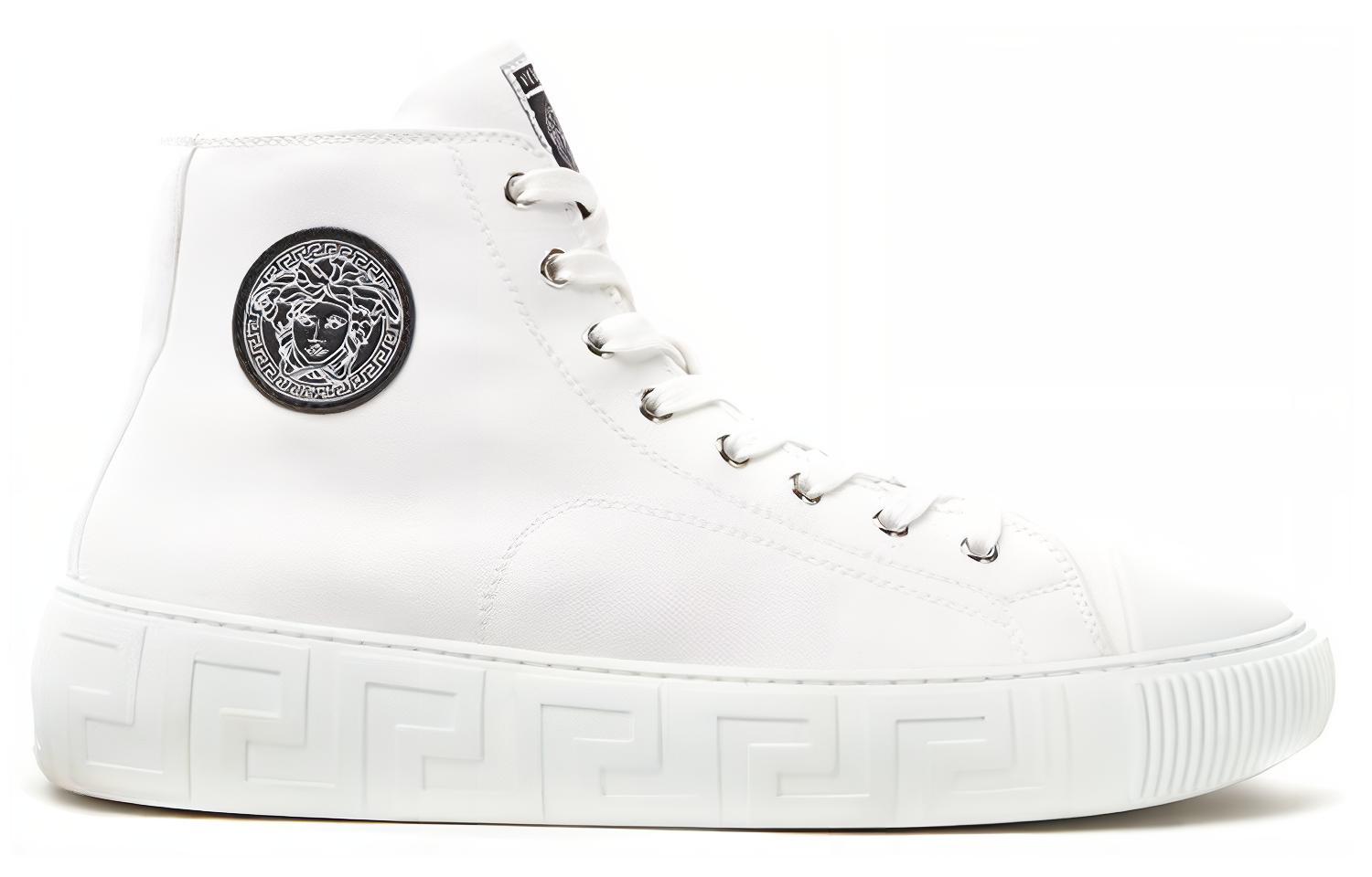 (W) Versace Chain Reaction High 'White Greca' 圖 2