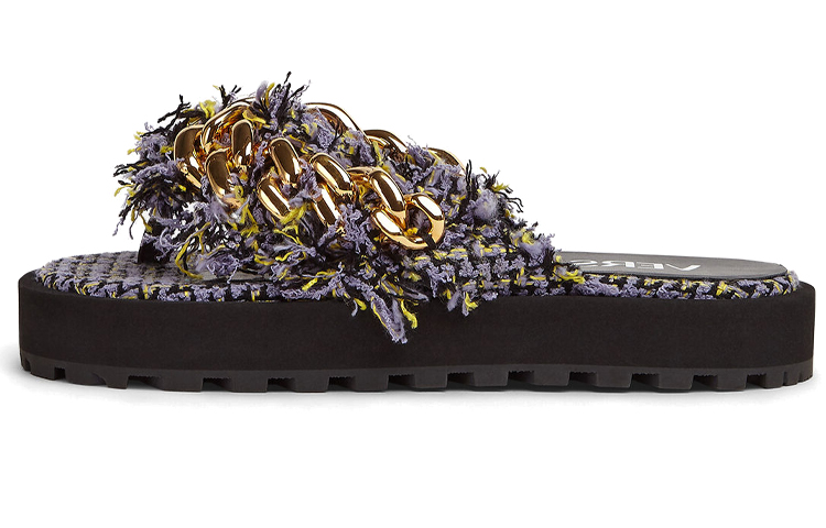 (Women) Versace Chain Sandal 'Light Purple' 1003336-1A02767_6L11V