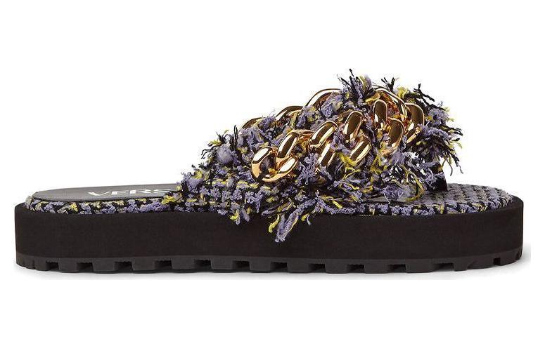 (W) Versace Chain Sandal 'Light Purple' 圖 2