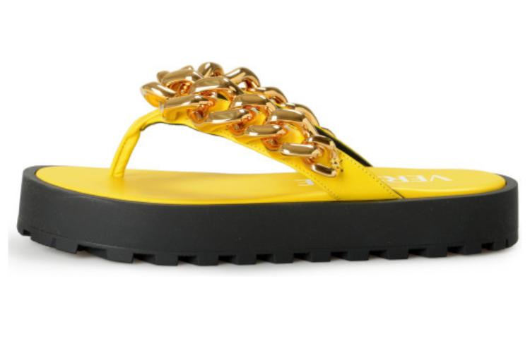 (Women) Versace Chain Sandal 'Yellow' 1003336-DVT2P_1Y67V