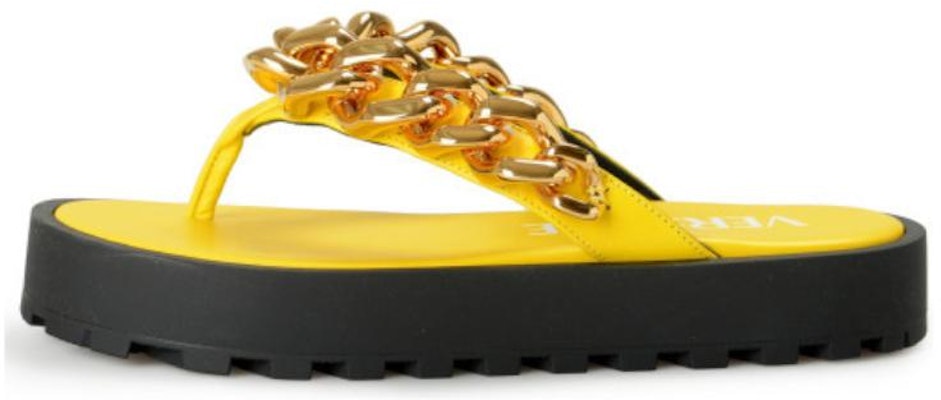 (W) Sandal Rantai Versace 'Kuning' 1003336-DVT2P_1Y67V Buy (W) Sandal Rantai Versace 'Kuning' 1003336-DVT2P_1Y67V