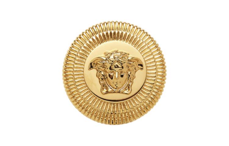 Lookbook (W) 베르사체 여성 클래식 골드 메탈 반지 10045941A006203J000