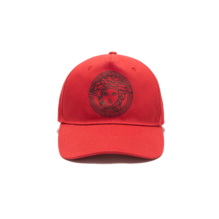 (Women) Versace Classic Medusa Logo Baseball Cap Red Pink Unisex Casual Hat ICAP004S1F01768