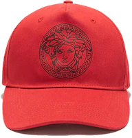 Order (W) Gorra Unisex Versace Clásica Logo Medusa Rojo Rosa. ICAP004S1F01768