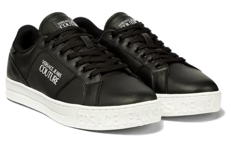 Shop (W) Versace Court 88 Low 'Fesyen Hitam' E72VA3SKB-EZP097_E899