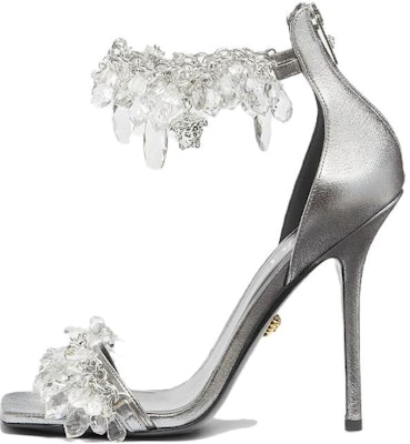 (Women) Versace Crystal Chandelier Stiletto Heels 'Silver White' 1012045-1A08738_1X31P Buy (Women) Versace Crystal Chandelier Stiletto Heels 'Silver White' 1012045-1A08738_1X31P