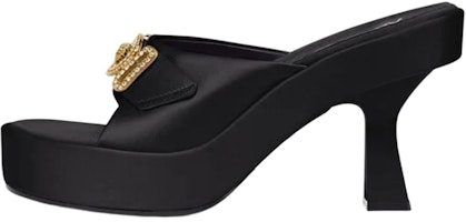 (Women) Versace Crystal Mule Sandals 'Black' 1004323-1A04185_1B00V (Women) Versace Crystal Mule Sandals 'Black' 1004323-1A04185_1B00V