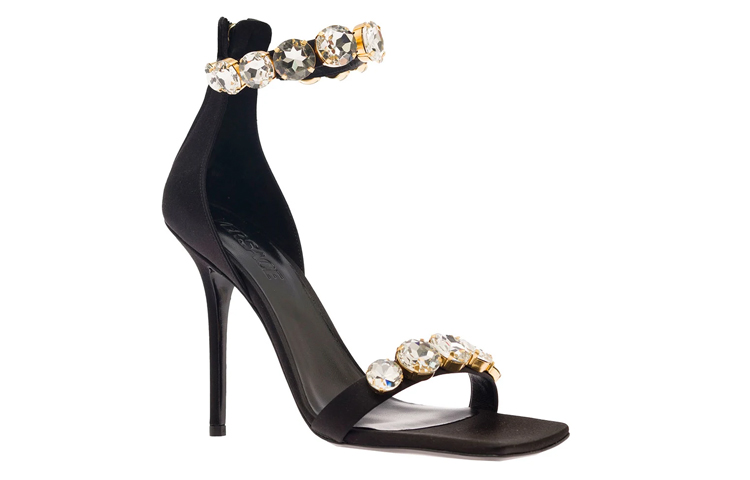 Order (W) Versace Crystal Stiletto Slide 'Moda Negra' 1011403-1A04185_1B00V