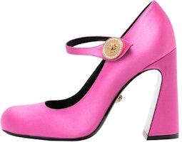(Women) Versace Fabric High Heels 'Fashion Chunky Pink' 1007720-1A00619_1PK4V (Women) Versace Fabric High Heels 'Fashion Chunky Pink' 1007720-1A00619_1PK4V