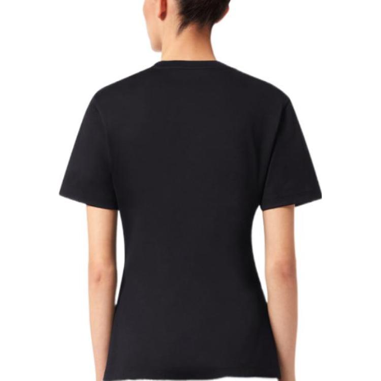 (Women) VERSACE FW22  Black Printed Crew Neck T-Shirt 1006536-1A04552-1B000 圖 5