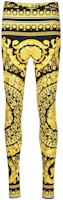 Order (Women) VERSACE FW22 Gold Geometric Pattern Jacquard Mid-Waist Leggings 1003900-1A04239-5B000