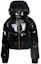 Shop (W) 范思哲 FW23 黑色光泽长袖连帽外套夹克 75HAU402-CQD05-899