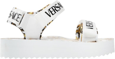 (W) Versace Garland Logo 厚底涼鞋 '巴洛克印花 - 白色' 72VA3SX4-ZS196-G03 Buy (W) Versace Garland Logo 厚底涼鞋 '巴洛克印花 - 白色' 72VA3SX4-ZS196-G03