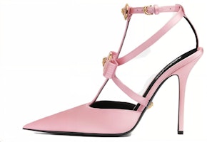(Women) Versace Gianni Ribbon 'Pink Stiletto' 1013020-1A00619_1PG4V (Women) Versace Gianni Ribbon 'Pink Stiletto' 1013020-1A00619_1PG4V