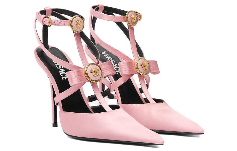 Order (W) 베르사체 지아니 핑크 스틸레토 리본 (50 characters) 1013020-1A00619_1PG4V