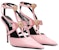 (W) Versace Gianni Ribbon ‘Pink Stiletto’ Tumit Tinggi Merah Jambu 1013020-1A00619_1PG4V