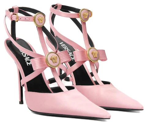 (W) Versace Gianni Ribbon 'Tacón Rosa' 1013020-1A00619_1PG4V Order (W) Versace Gianni Ribbon 'Tacón Rosa' 1013020-1A00619_1PG4V