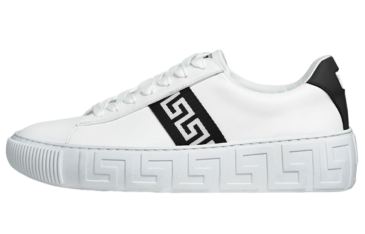 Buy (W) Versace Greca Detailing Putih Hitam 1004184-1A00775_2W020