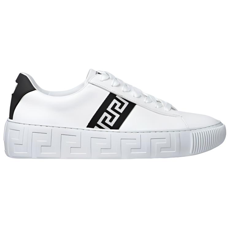 Order (W) Versace Greca Detailing Putih Hitam 1004184-1A00775_2W020