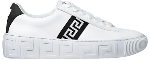 (W) Versace Greca Detailing Putih Hitam 1004184-1A00775_2W020 Order (W) Versace Greca Detailing Putih Hitam 1004184-1A00775_2W020