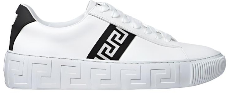 (W) ヴェルサーチェ グレカ 白黒 (Versāche Gureka Shiro Kuro) 1004184-1A00775_2W020 Order (W) ヴェルサーチェ グレカ 白黒 (Versāche Gureka Shiro Kuro) 1004184-1A00775_2W020