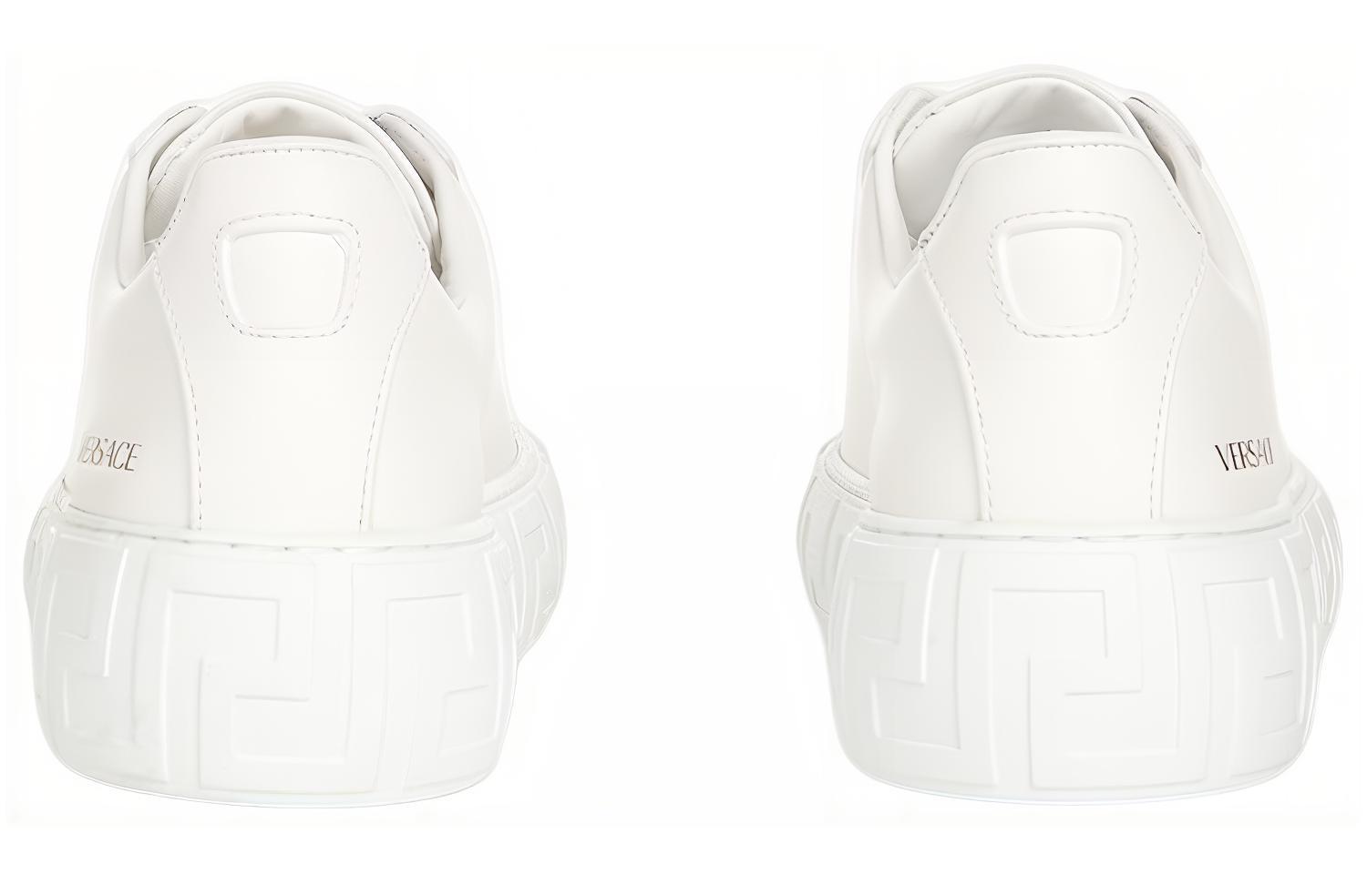 Lookbook (W) Versace Greca Baskets Basses ''Blanc'' 1004184-DV50G_D01