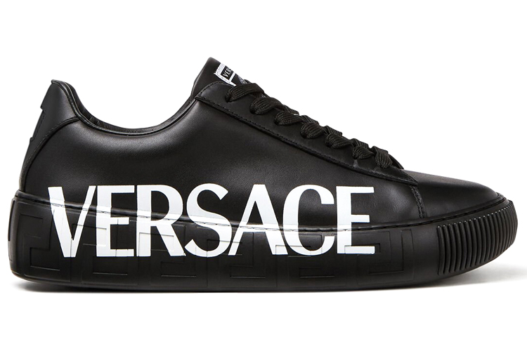 Order (W) ヴェルサーチ グレカ ロゴ ロー (ブラック) DST644D-DV51G_D4101