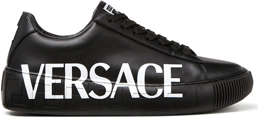 (W) 范思哲 Greca 低帮 '徽标 - 黑色' DST644D-DV51G_D4101 Order (W) 范思哲 Greca 低帮 '徽标 - 黑色' DST644D-DV51G_D4101