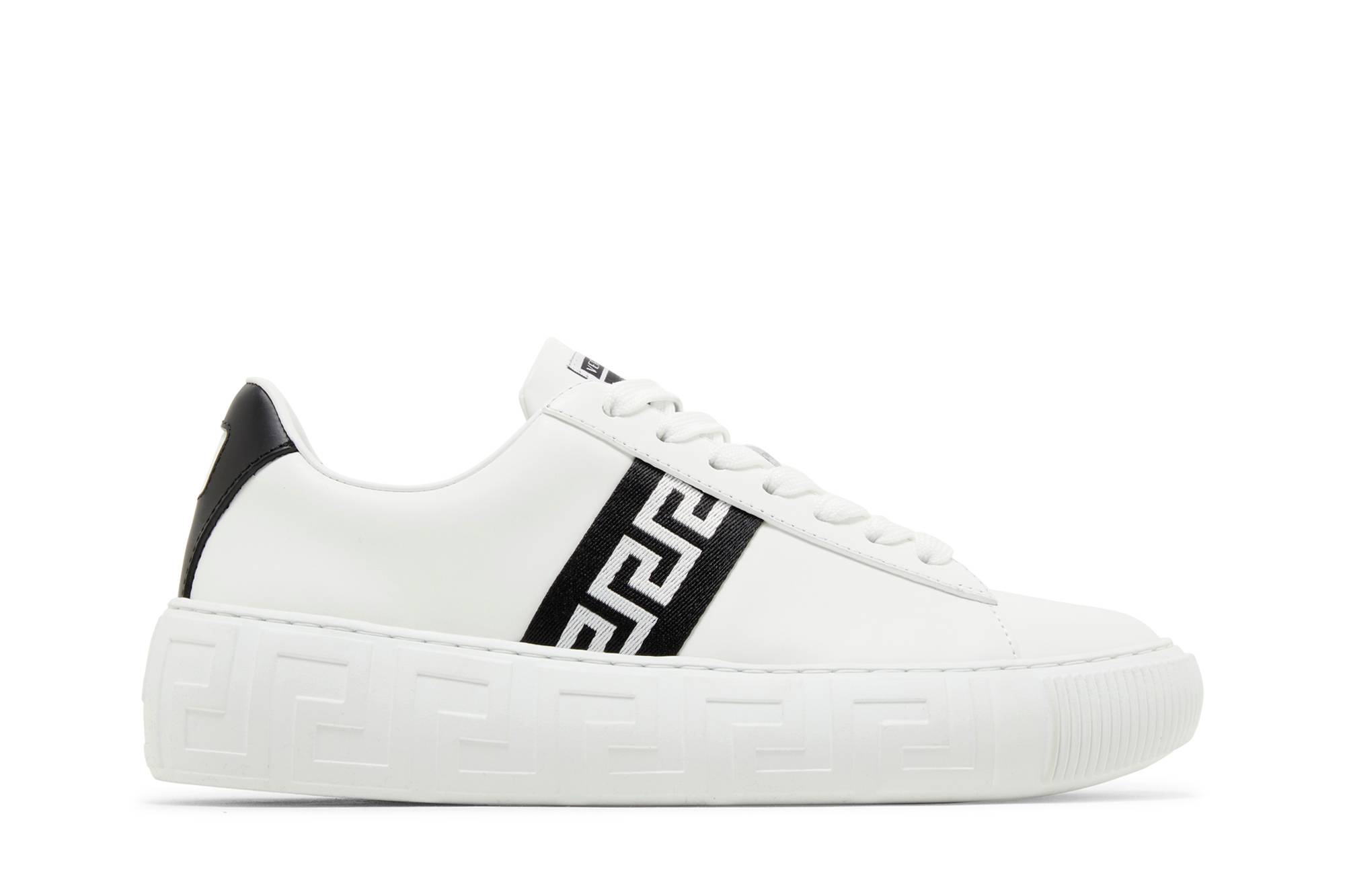 Buy (W) Versace Greca Low 'Blanco Negro' DST644D-1A00775-2W020