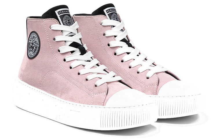 (W) Versace Greca Suede 'Pink Casual' 圖 3