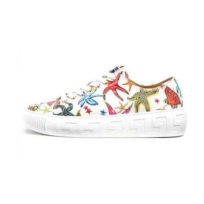 (W) Versace Greca Tr?sor 'White Print'