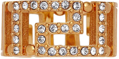 Order (W) Versace 女士復古希臘鑰匙戒指 DG5H154-DJMX-KCOT