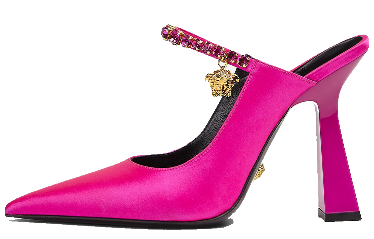 (W) Versace High-Heel Sandals 'Magenta'