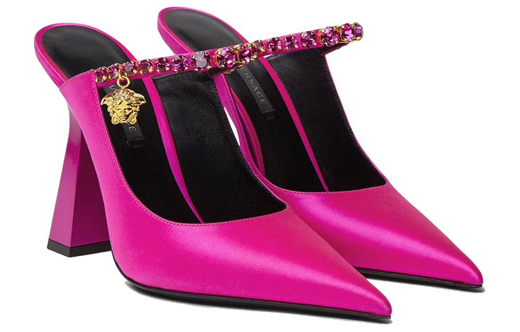 (W) Versace High-Heel Sandals 'Magenta' 圖 3