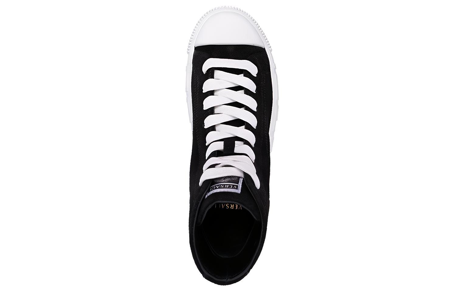 (W) Versace High-Top Sneaker 'Greek Key Velvet CMFT' 圖 4