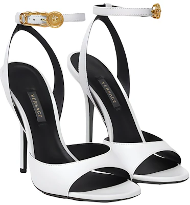 (W) Sandalias de Tacón Alto Versace 'Moda Blanca' 1003205-DVT2P_1W00V Order (W) Sandalias de Tacón Alto Versace 'Moda Blanca' 1003205-DVT2P_1W00V