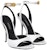 (W) Sandal Tumit Tinggi Versace 'Fesyen Putih' 1003205-DVT2P_1W00V