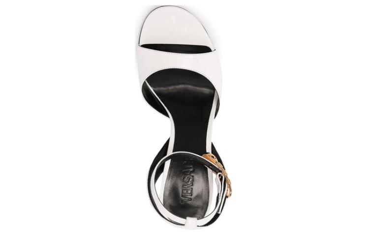 Lookbook (W) Sandalias de Tacón Alto Versace 'Moda Blanca' 1003205-DVT2P_1W00V